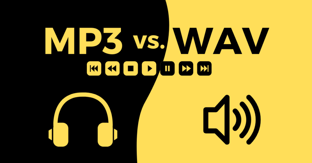MP3 und WAV Unterschied